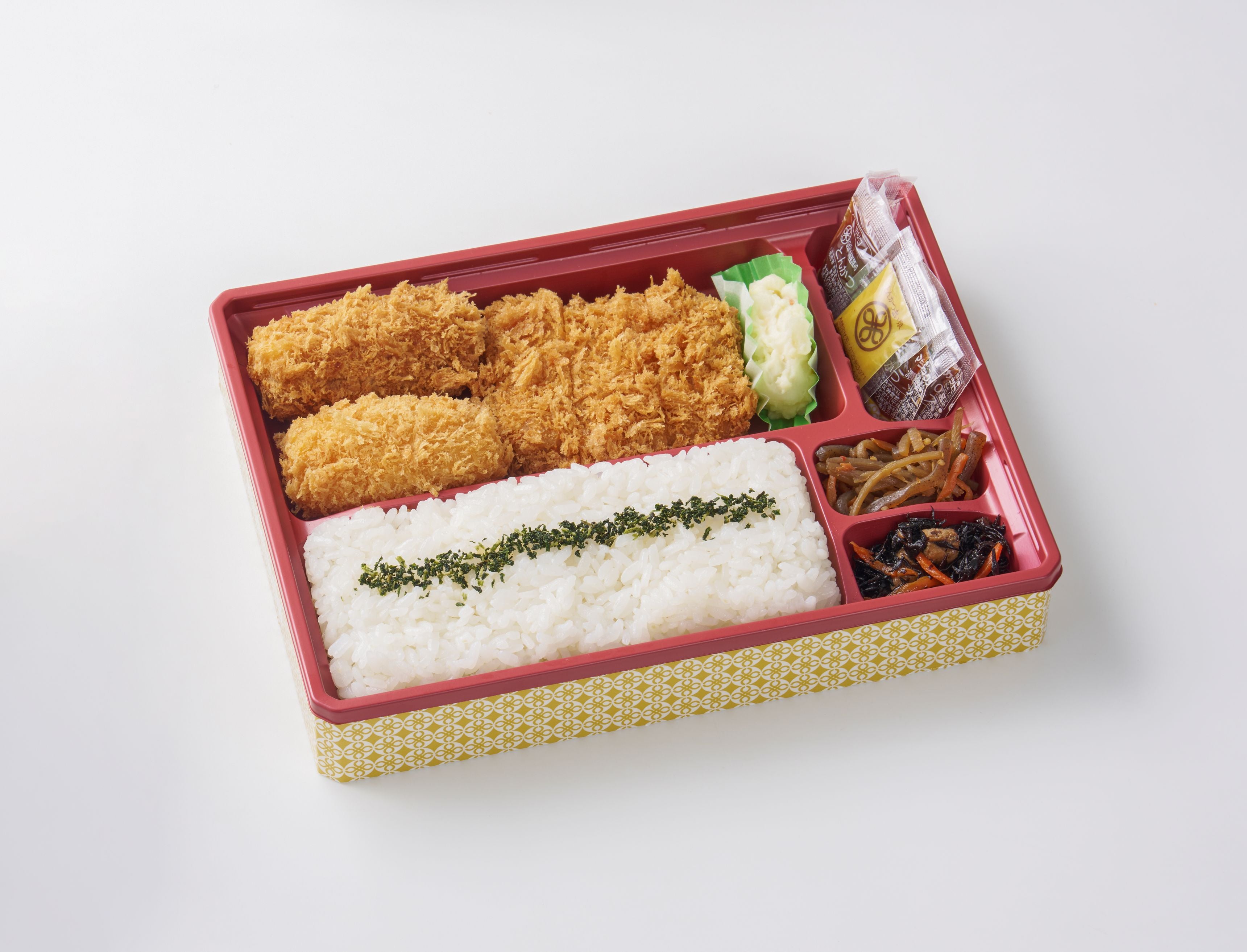ヒレかつとコロッケ弁当
